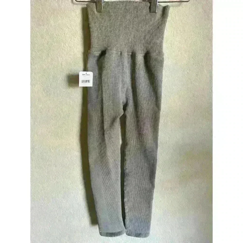 Free People Movement Ribbed High Rise Athleisure Gorpcore Leggings Size X\S
